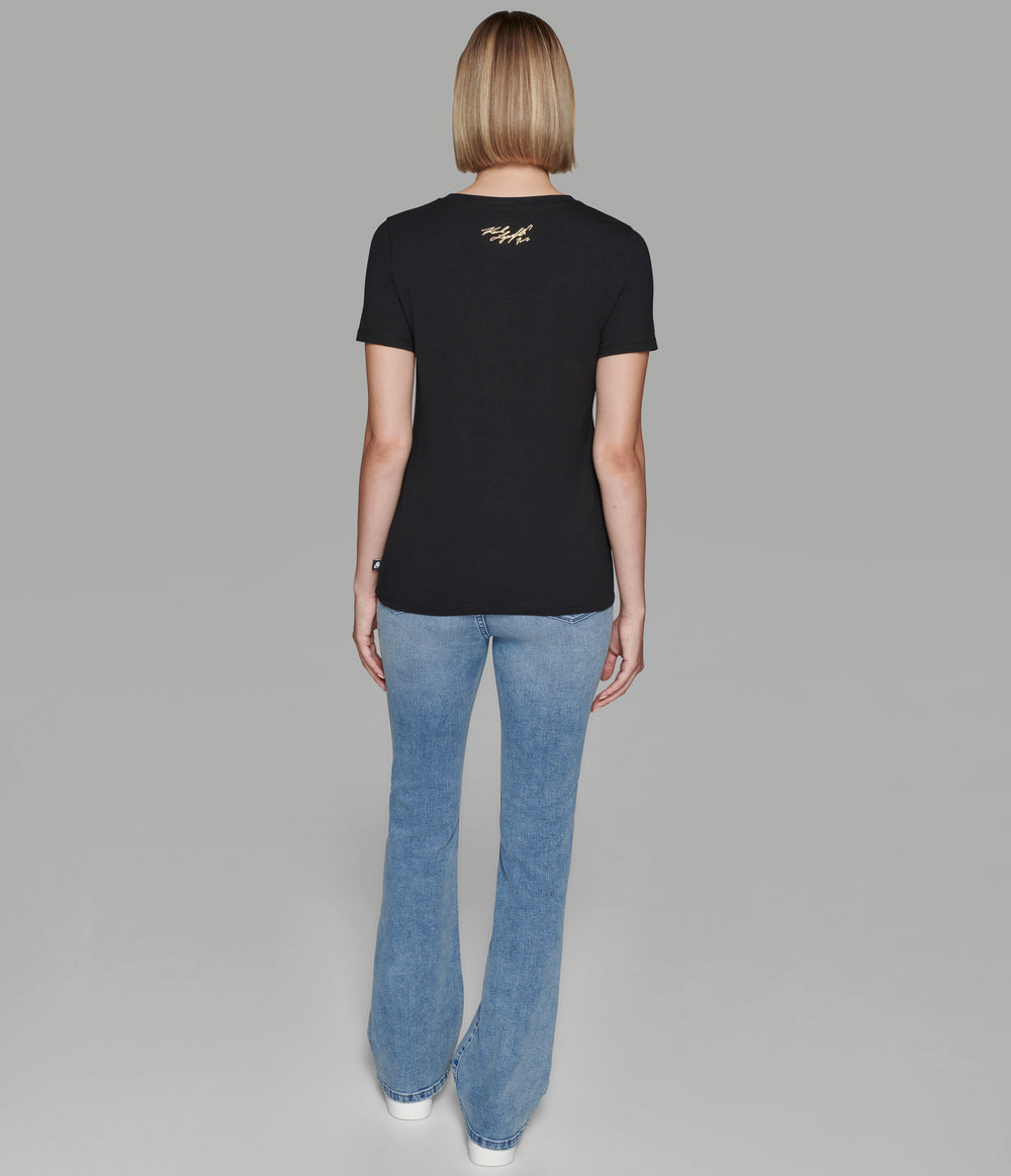 CHOUPETTE IN PARIS TEE KARL LAGERFELD size M