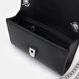 Valentino Silver Divina Cross-Body Chain Tassel Bag