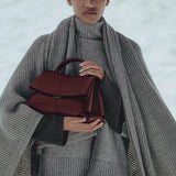 Polene Mokki EDITION TEXTURED BLACK CHERRY