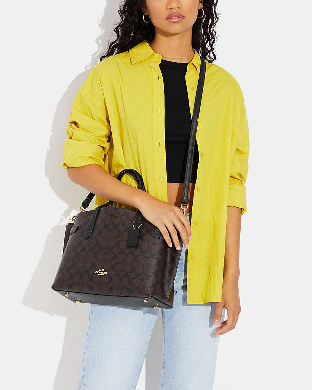 Coach Hanna Carryall Bag In Signature Canvas