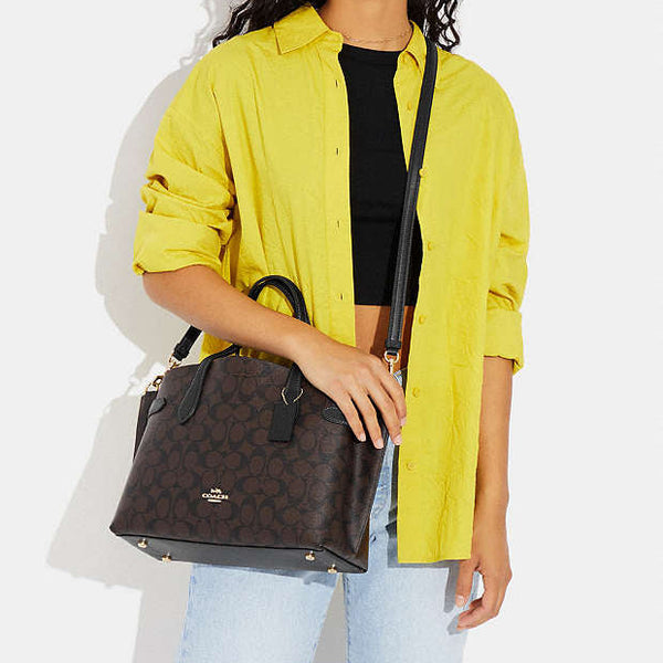 Coach Hanna Carryall Bag In Signature Canvas