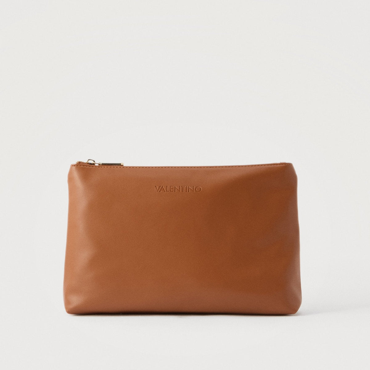 Valentino Woven Straw Tote Bag with Brown Leather Trim