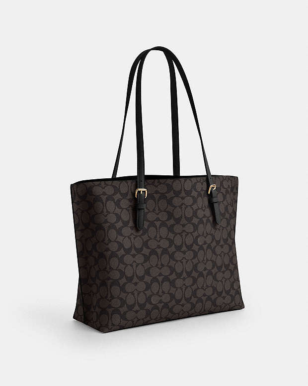 Coach Mollie Tote Bag In Signature Canvas