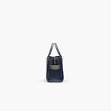 Marc Jacobs The Denim Printed Leather Micro Tote Bag