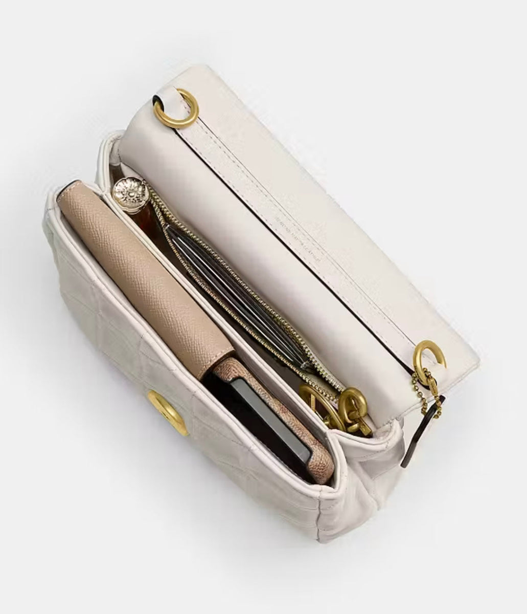 Coach Times Square Tabby Shoulder Bag with Quilting