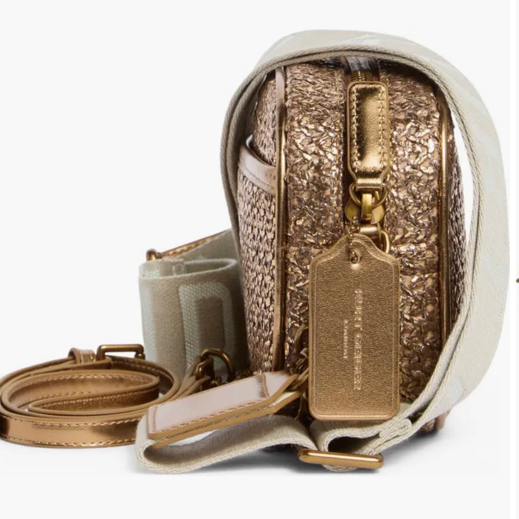 Kurt Geirger London Chiswick Raffia Camera Bag