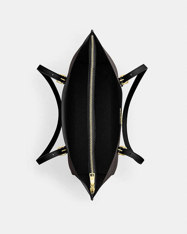 Coach Mollie Tote Bag In Signature Canvas