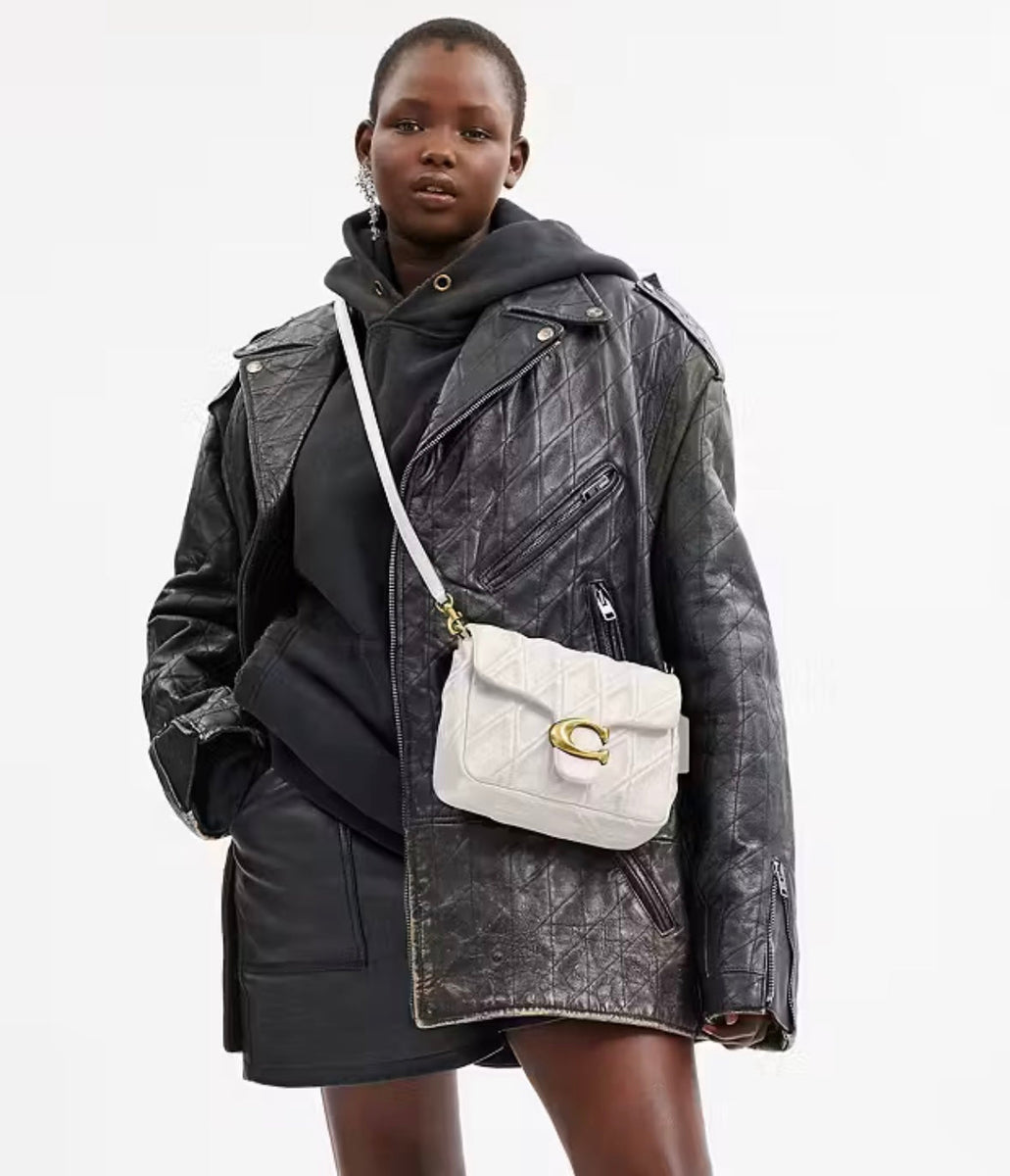 Coach Times Square Tabby Shoulder Bag with Quilting