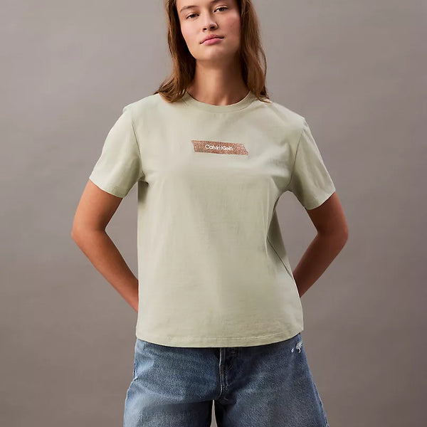 Calvin Klein Glitter Logo Classic T-Shirt size M