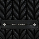 Karl Lagerfeld K/Weave Hobo Bag in Black