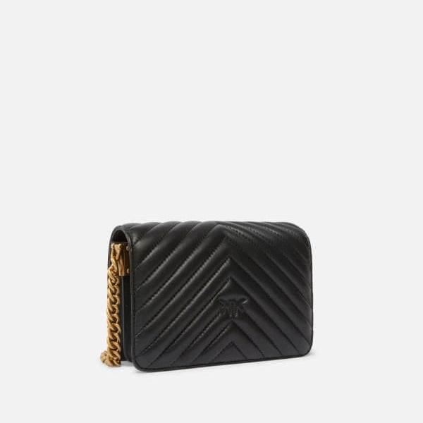 Pinko Mini Love Bag Click Chevron