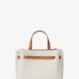 Michael Kors Emilia Medium Signature Logo Satchel