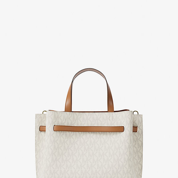 Michael Kors Emilia Medium Signature Logo Satchel