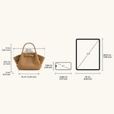 JW PEI Hana Mini Tote Bag in Light Brown