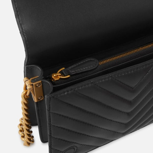 Pinko Mini Love Bag Click Chevron