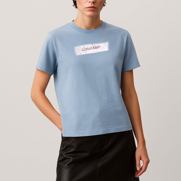 Calvin Klein Glitter Logo Classic T-Shirt size L