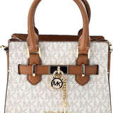 MICHAEL KORS HAMILTON XS MINI CROSSBODY SATCHEL MK KEY LOCK BAG VANILLA