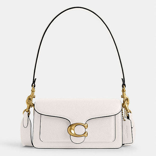 Coach Tabby Shoulder Bag 20 in white