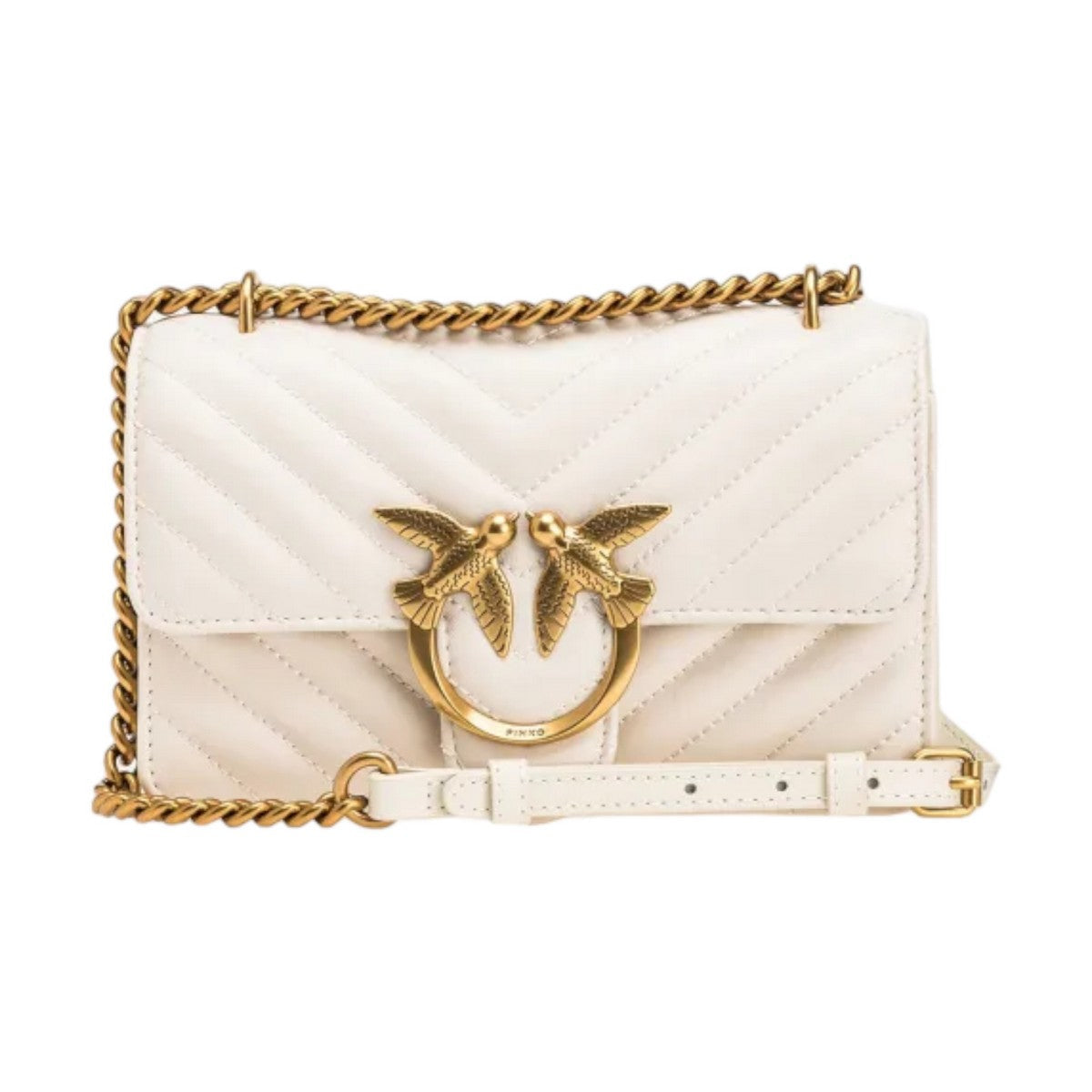 PINKO Icon Love Mini Bag with V Lining