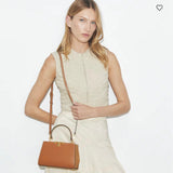 Tory Burch Mini Eleanor Satchel in Camel