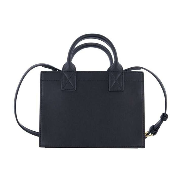 TRUE RELIGION LOGO TOTE BAG CROSSBODY PURSE BLACK