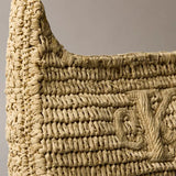 Calvin Klein Raffia Small Shoulder Bag