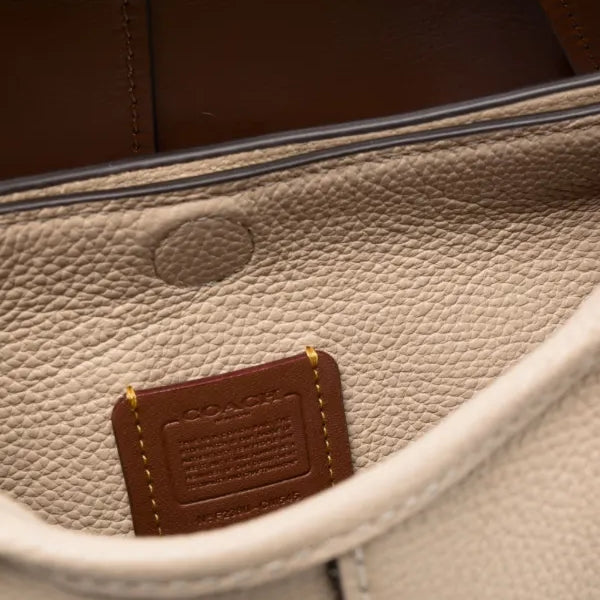 Lana coach bag ivory white