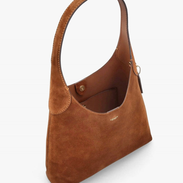 Coach Brooklyn Shoulder Bag 28 in suede material