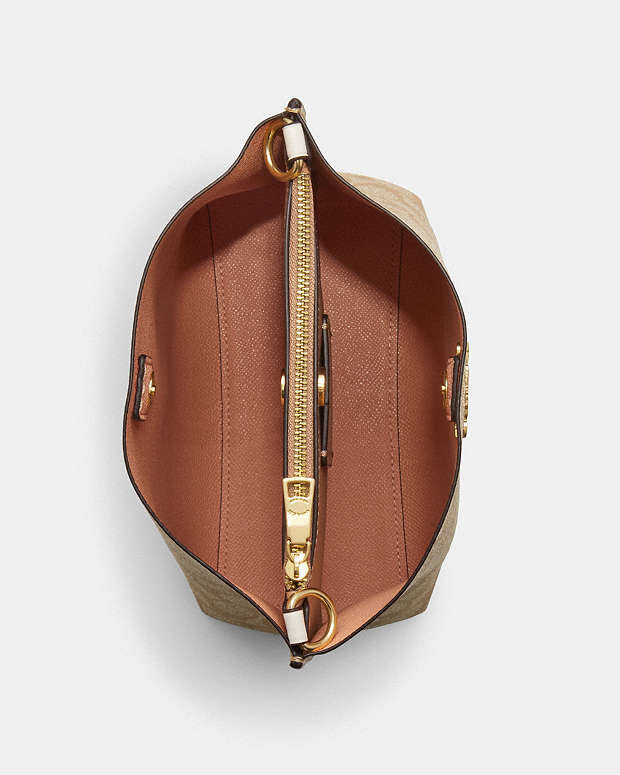 Coach Mollie 22 Bucket Bag gold