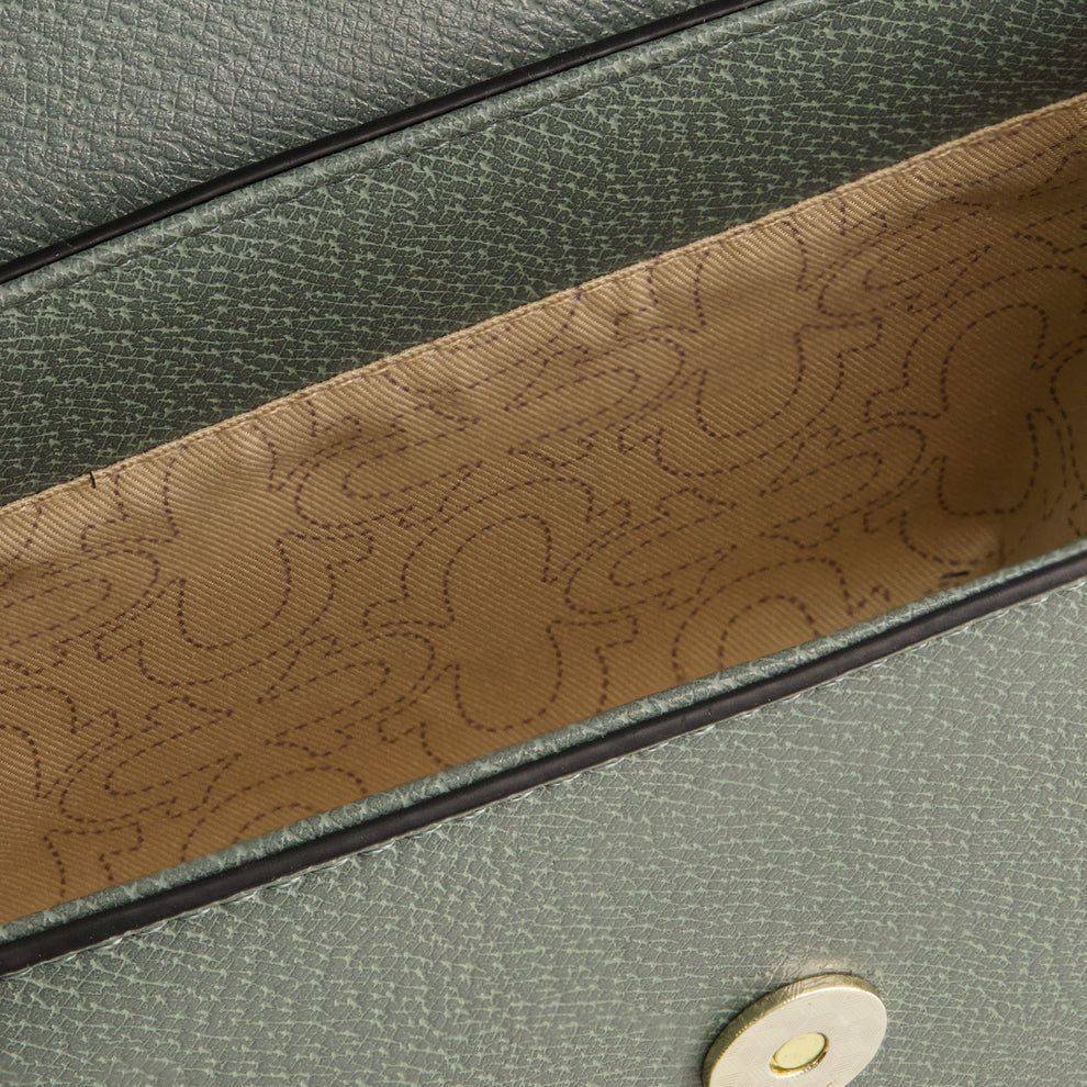 TRUE RELIGION MINI FLAP CROSSBODY - SAGE