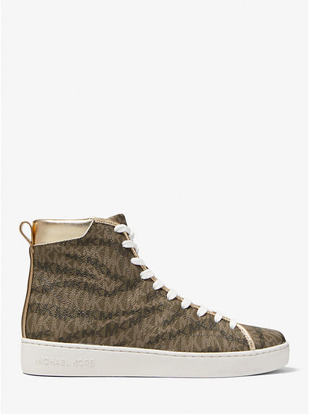 MICHAEL KORS
Edie Animal Print Logo High-Top Sneaker size 40