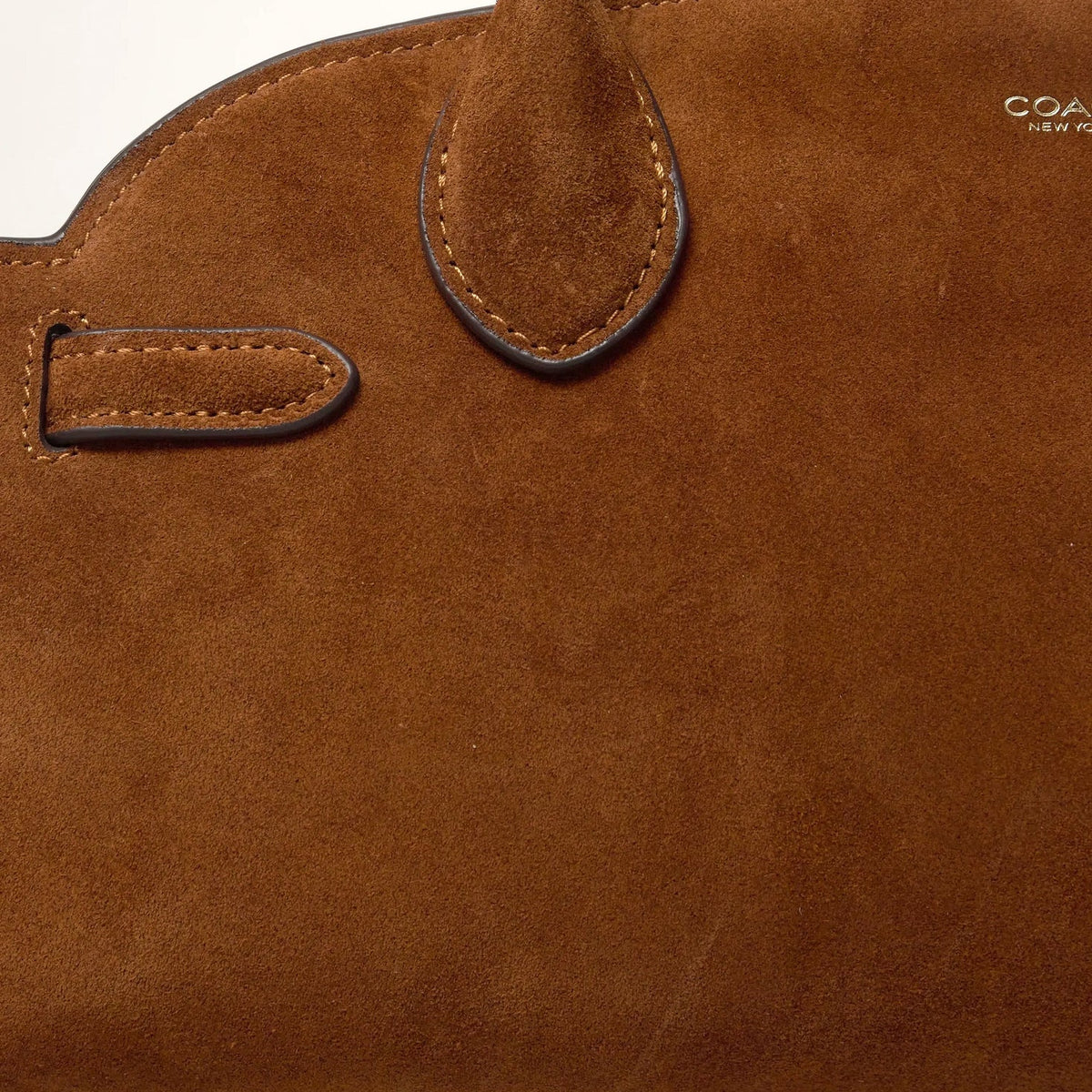 Coach Empire Carryall Bag 34 in suede