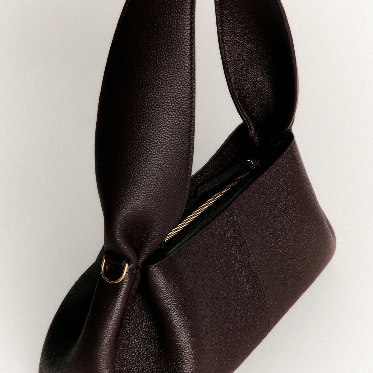 Polene Numéro Neuf East West EDITION TEXTURED Ebony
