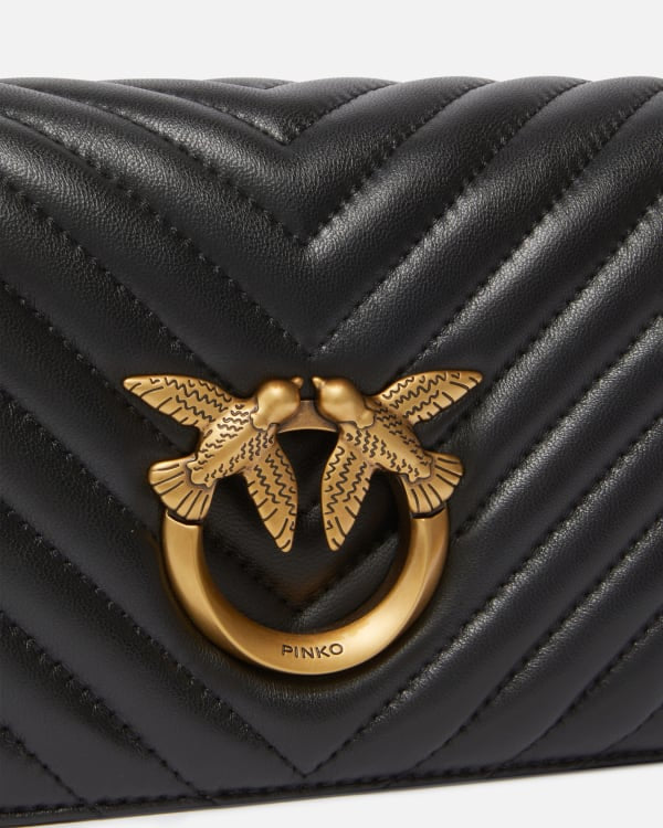 Pinko Mini Love Bag Click Chevron