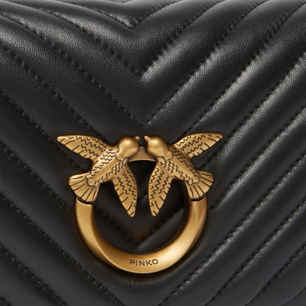 Pinko Mini Love Bag Click Chevron
