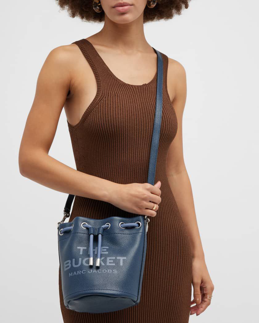 THE LEATHER BUCKET BAG MARC JACOBS