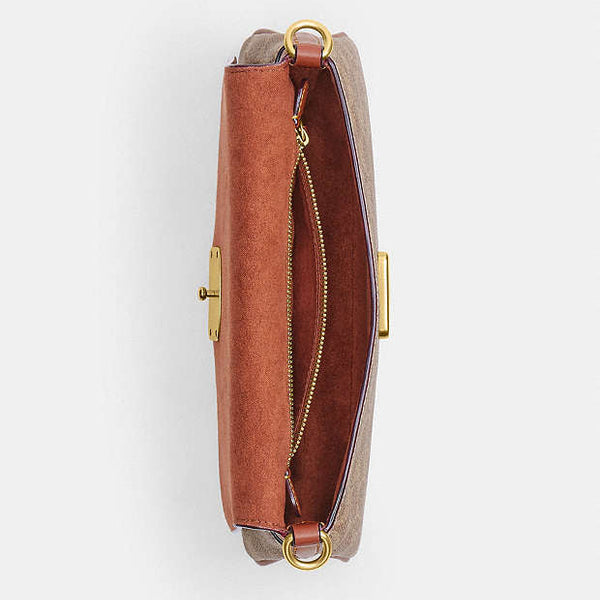 Coach Jet Shoulder Bag in signature canvas