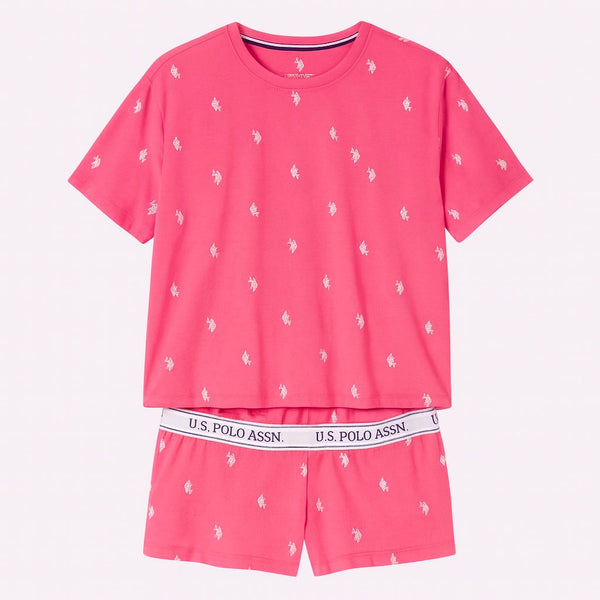 Us polo Assn. pajama t-shirt and shorts size Large