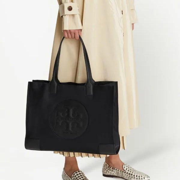 Tory Burch Ella large tote in Black