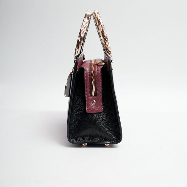 COACH GRACE MONOGRAM X PLUM MINI TOTE BAG