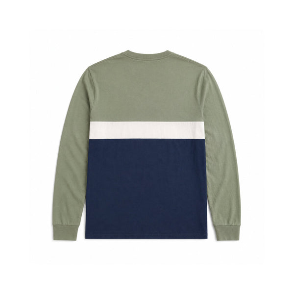 Hollister Men's T-Shirt Colorblock Long-Sleeve