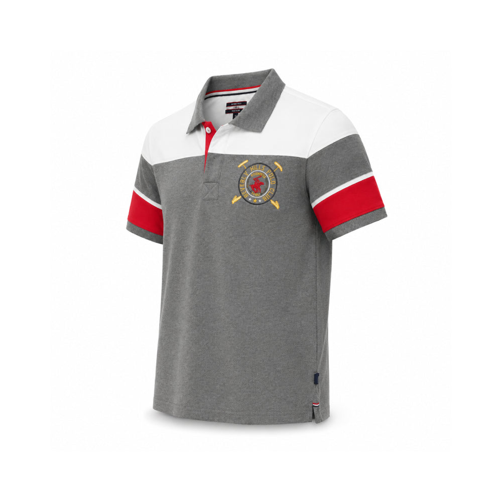 Beverly Hills Polo Club Colorblock Polo Shirt