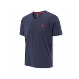 U.S. Polo T-Shirt Assn. Navy Blue Cotton Crewneck