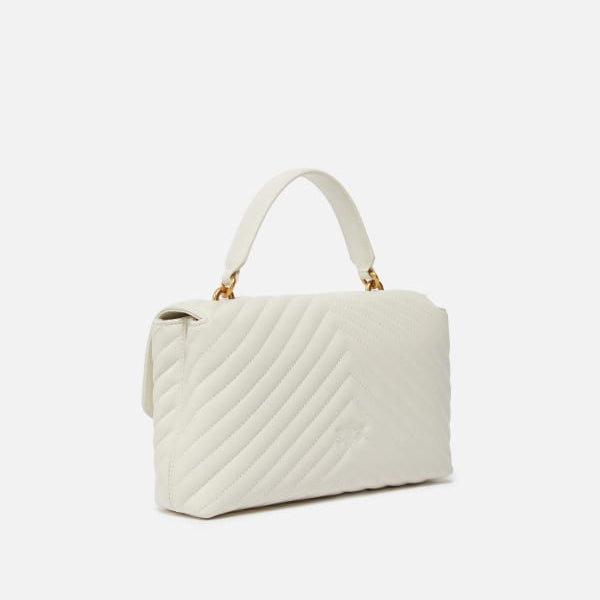 Big Lady Love Bag Puff Chevron pinko