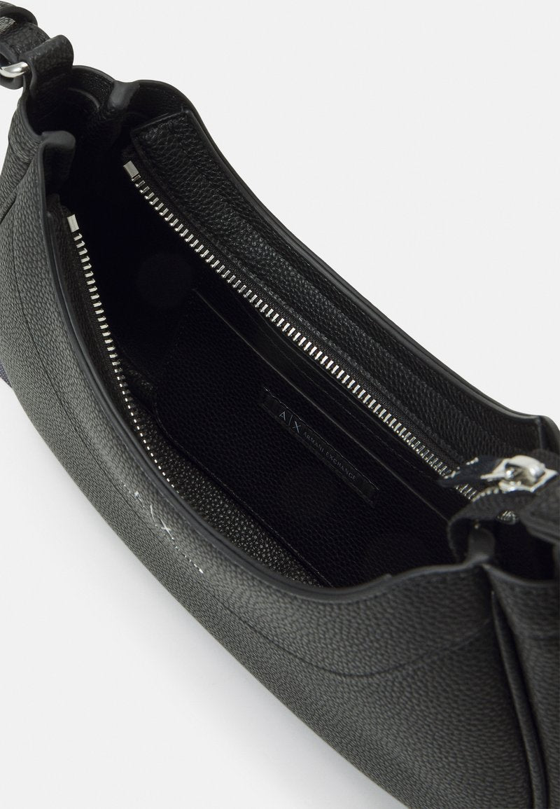 Armani Exchange Wave Hobo Cross Body Bag Nero