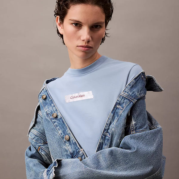 Calvin Klein Glitter Logo Classic T-Shirt size L