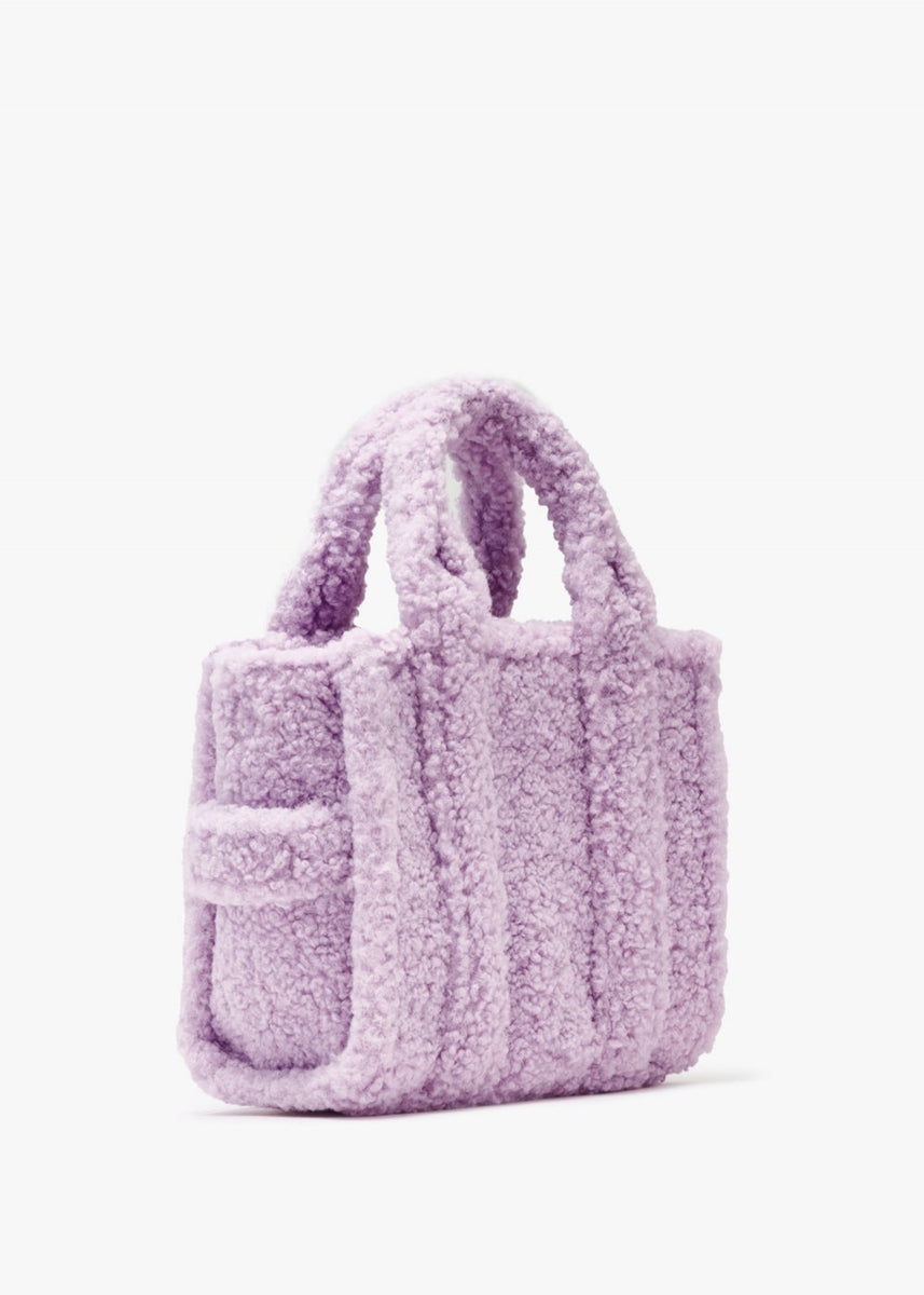 MARC JACOBS The Teddy Small Lilac Tote Bag