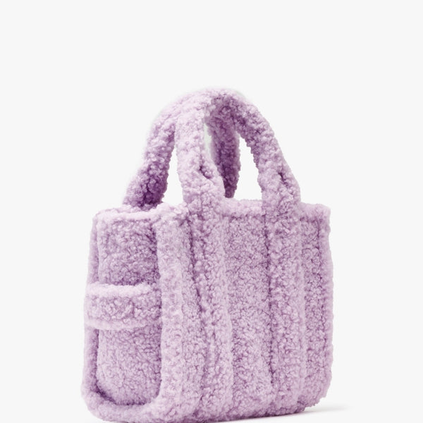 MARC JACOBS The Teddy Small Lilac Tote Bag