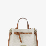 Michael Kors Emilia Medium Signature Logo Satchel