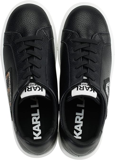 Karl Lagerfeld Paris Chivon Embellished Choupette Sneakers size 8.5M